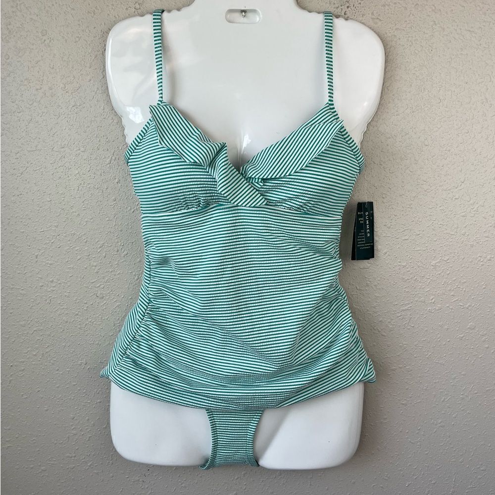 NWT Lauren Ralph Lauren Tankini and Matching Swim Bottoms Sizes 6 or 14